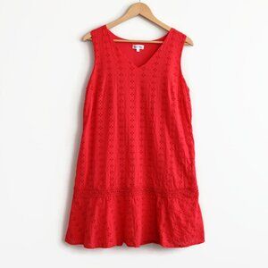 Northern Reflections - Size M - Pink Spring/Summer Dress - 100% Cotton - Lined